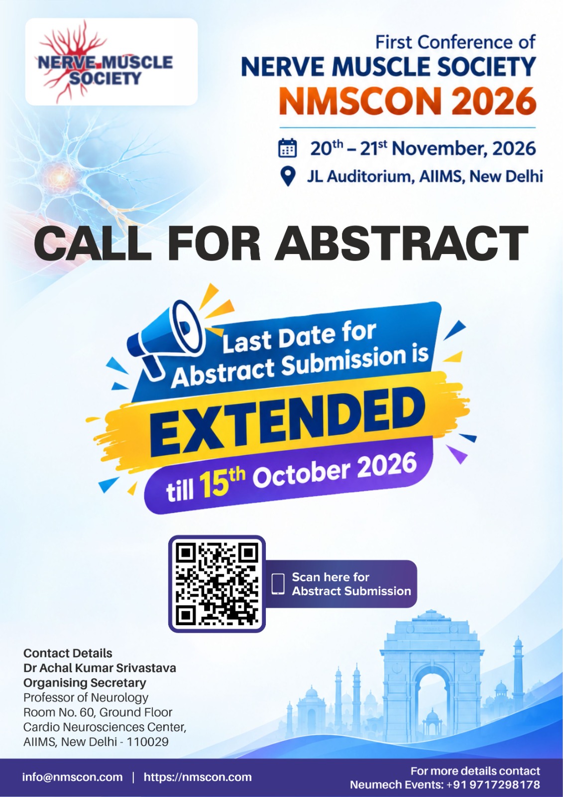 NMSCON 2026 - Call for Abstract